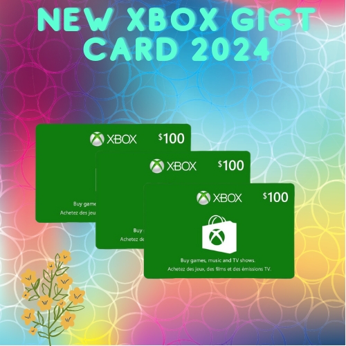 New Xbox Gift Card- 2024